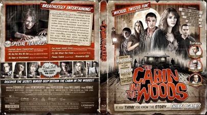 The Cabin in the Woods (2012) Blu-ray Cover